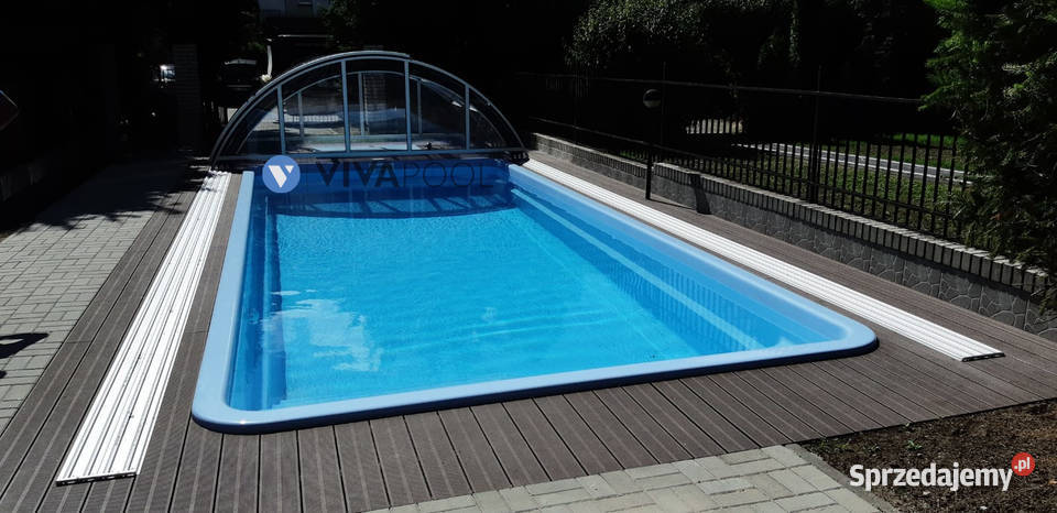 Basen ogrodowy 750 x 315 x 150 winyloestrowy Baseny i oczka wodne Radomsko