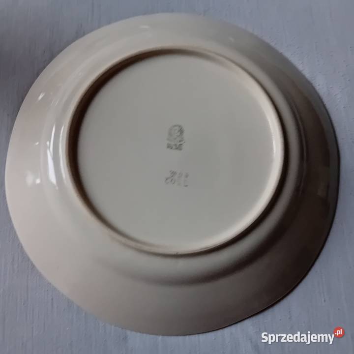 Talerz porcelit Chodzież z lat 60ych Koźminek