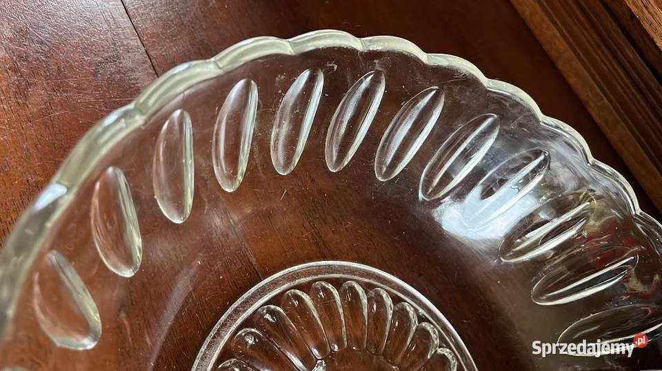Salaterka miska owocarka To szkło Wzór to owalne Gdańsk