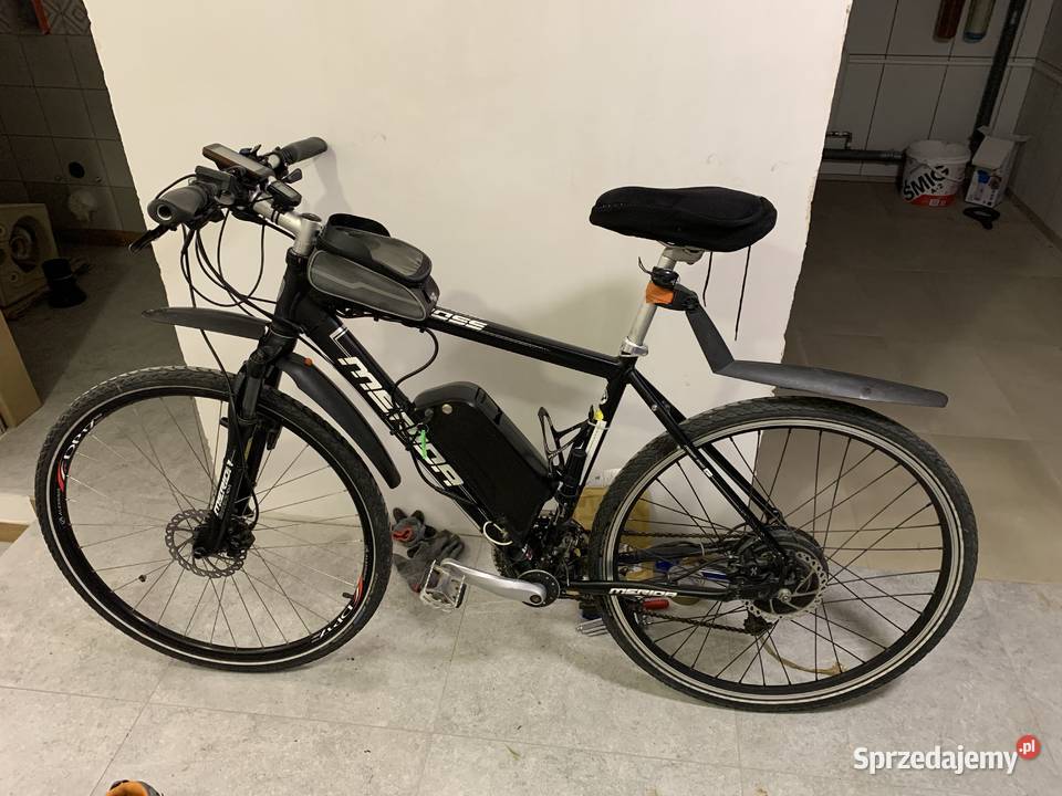 Rower elektryczny Merida Crossway napęd Ecobike dolnośląskie Szczawno-Zdrój
