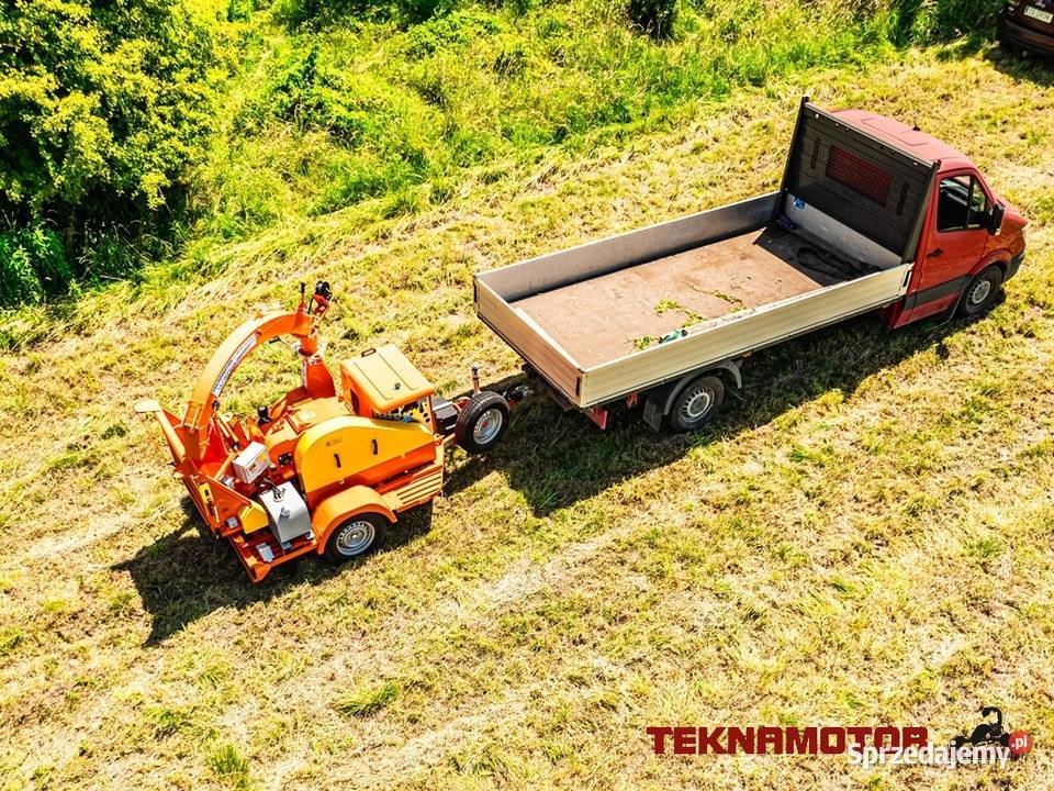 TEKNAMOTOR mobilny rębak bębnowy Skorpion 280 świętokrzyskie Ostrowiec Świętokrzyski
