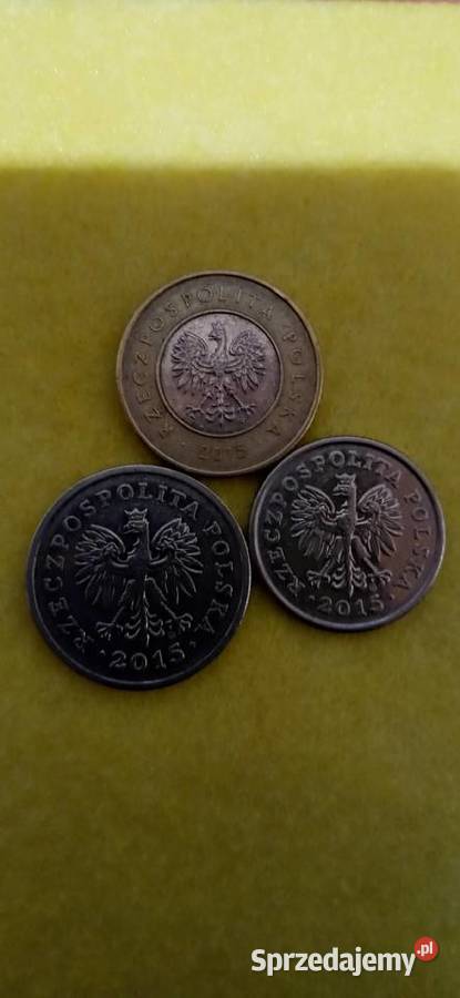 Zestaw monet 2015r Skoczów sprzedam