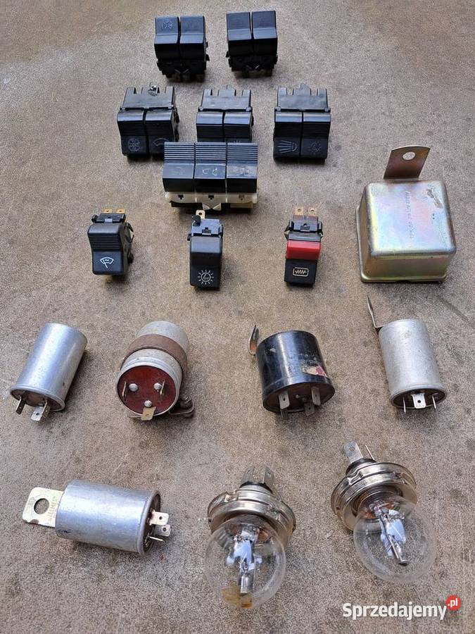 Przełączniki klawiszowe Fiat 125p 126p Polonez osobowe