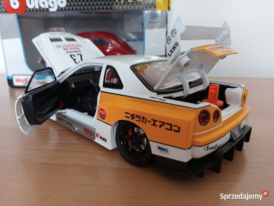 Bburago 124 VW Golf MK1 GTI Nissan Skyline GTR Bburago Jaworzno