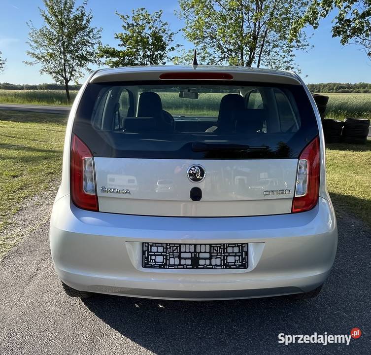 Skoda Citigo 2014r Klima ASR (kontrola trakcji) Poddębice sprzedam