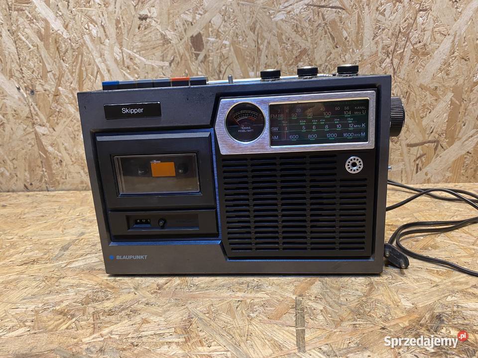 Radiomagnetofon Blaupunkt Skipper film pokazowy Gałkowice-Ocin sprzedam