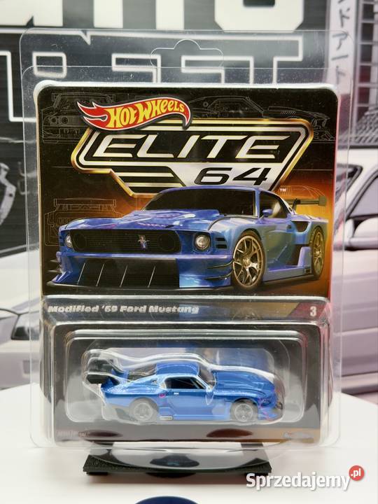 Hot Wheels Elite Modified 69 Ford Mustang BOX 24 Wrocław