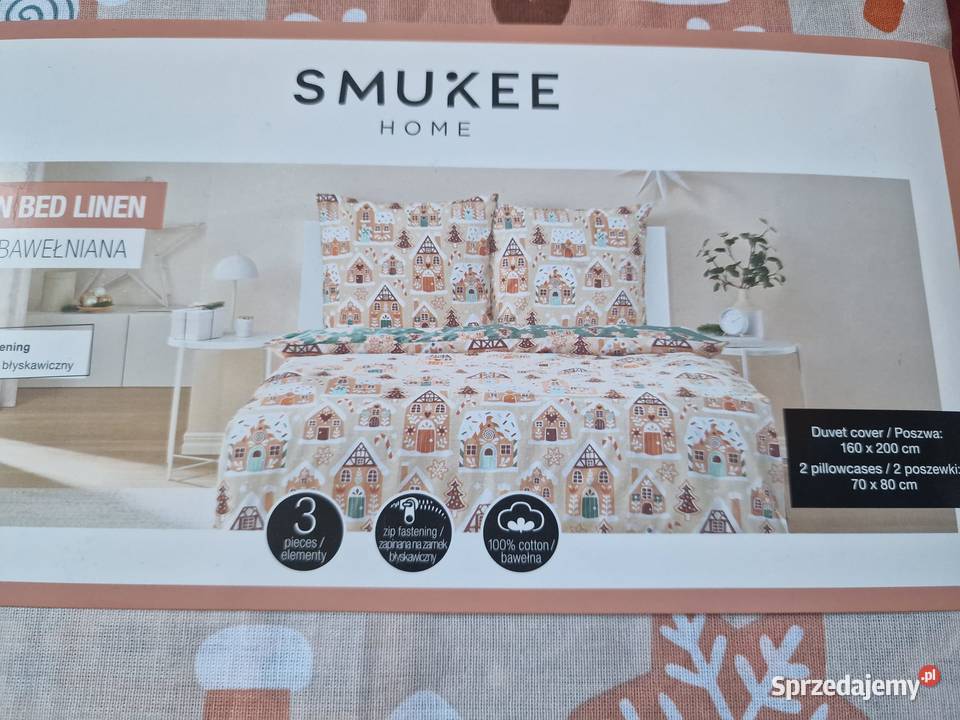 NOWA Pościel świąteczna 160x200 bawełniana Komplety pościeli Wrocław