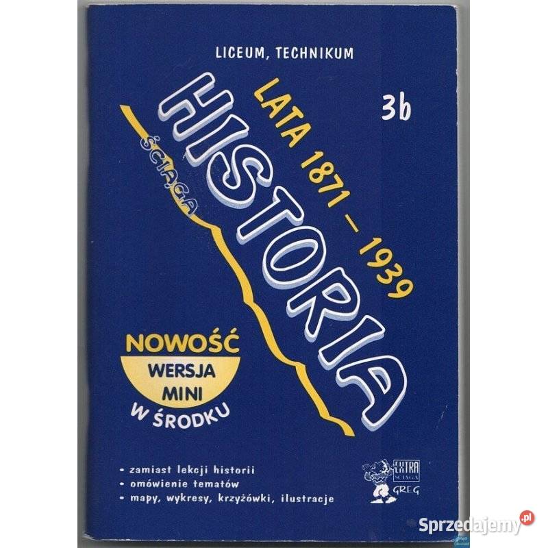 Ściąga 3b Historia Lata 18711939 miękka Siedlce