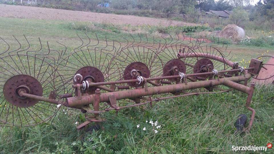 przetrząsarko zgrabiarka 5 gwiazdowa nieuszkodzony łódzkie Łask