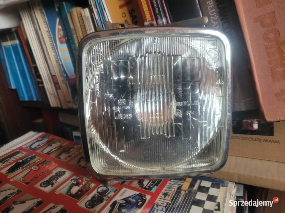 Fiat 125 S lampa świateł drogowych Carello