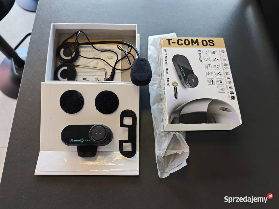 Interkom motocyklowy bluetooth TCOM OS Chełm
