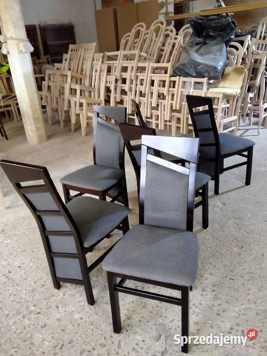 Krzesła bukowe nowoczesne Świdnik