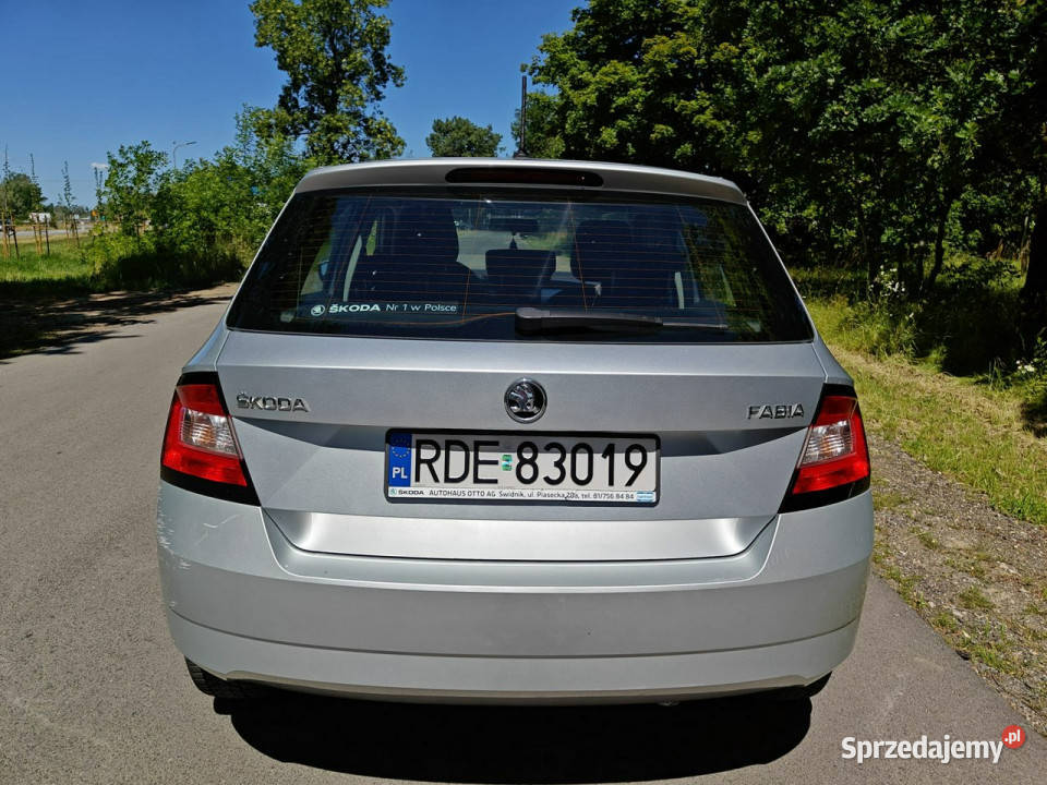 koda Fabia III 2014 pełny VAT mazowieckie Karczew