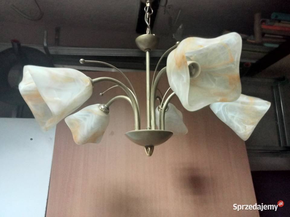 Lampa sufitowa szklana śląskie Zabrze