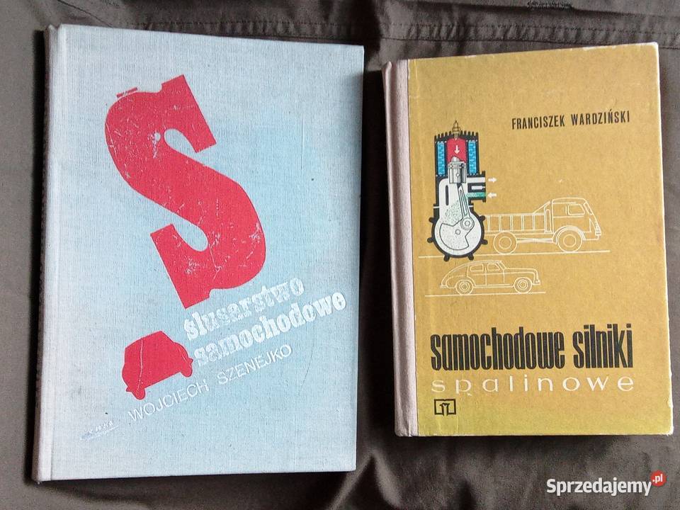 Książki nt naprawy samochodów twarda
