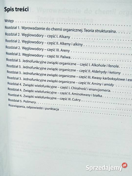 Chemia organiczna Pazdro zadania przedmaturalne Warszawa