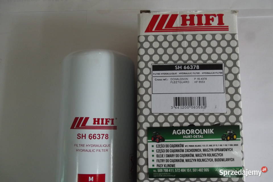 Filtr hydrauliczny SH 66378 John DeereCaseFord