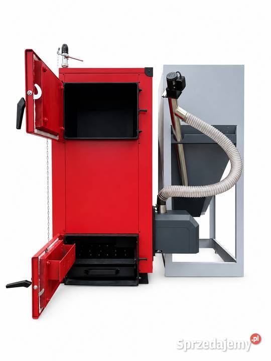 Kocioł piec co na pellet drewno 15kW do 160m2 Pleszew