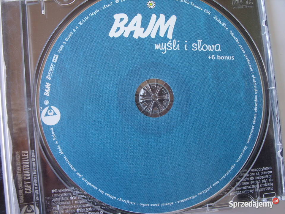 CD pop BAJM2 plyty Wołów