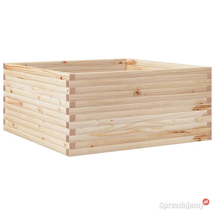 Donica ogrodowa 100x100x46 lite drewno sosnowe Warszawa sprzedam