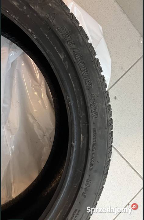 Opony wielosezonowe R18 3 18cale mazowieckie Warszawa sprzedam