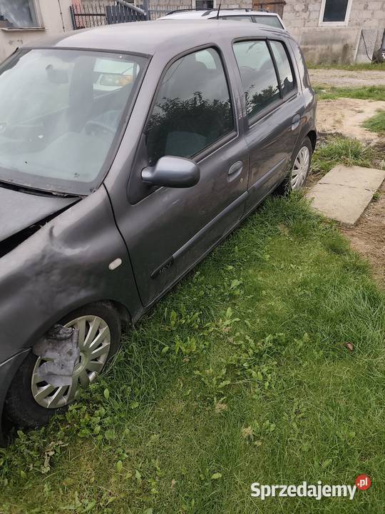 clio uszkodzone 1KM Lublin sprzedam