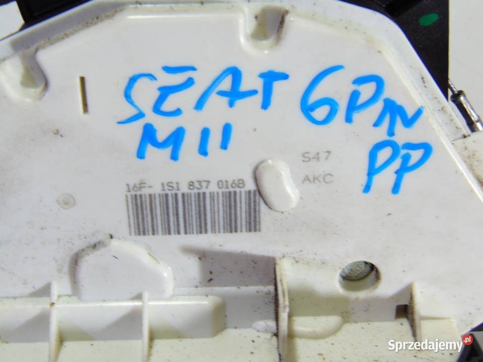 ZAMEK DRZWI PRAWY 6 PIN SEAT Mii 1S1837016B