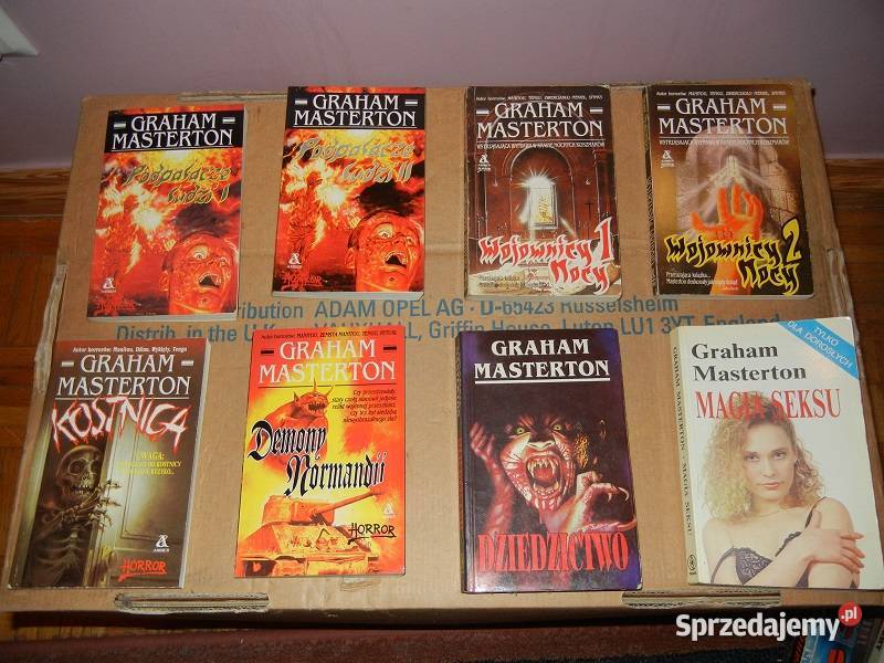 Książki sensacja horror thriller beletrystyka