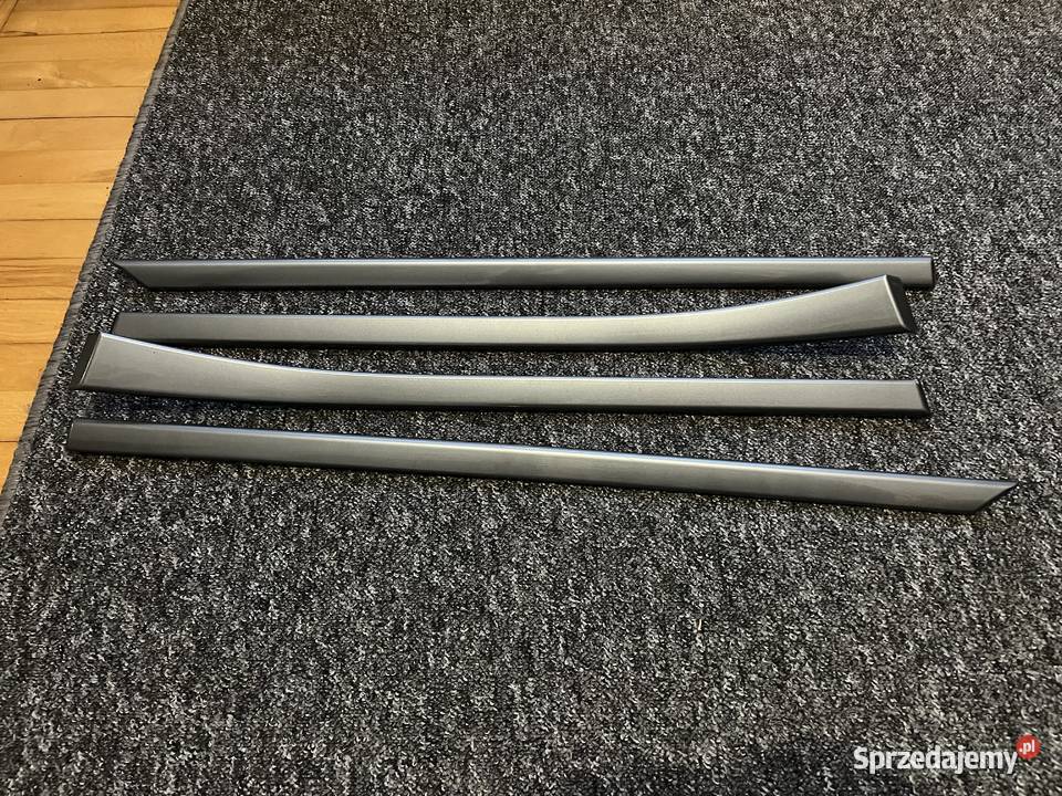 Bmw e39 dekory drzwi srebrne osobowe