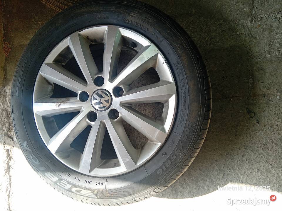 Alu felgi vw caddy 2015rR16 podkarpackie Brzozów sprzedam