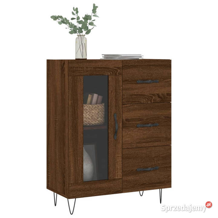 Szafka brązowy dąb 695x34x90 materiał Warszawa sprzedam