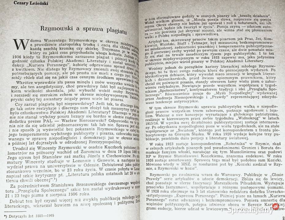 Epoka Literacka 1981 Pismo Klubu Pisarzy Chełm