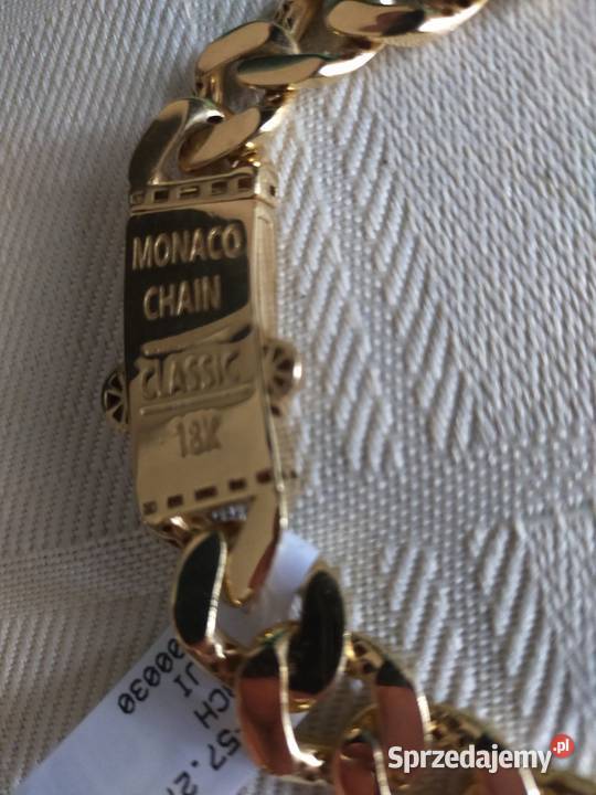 Łańcuszek złoto próba 750 5727g Poznań