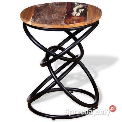 vidaXL Stolik boczny lite drewno odzyskane244231 Warszawa