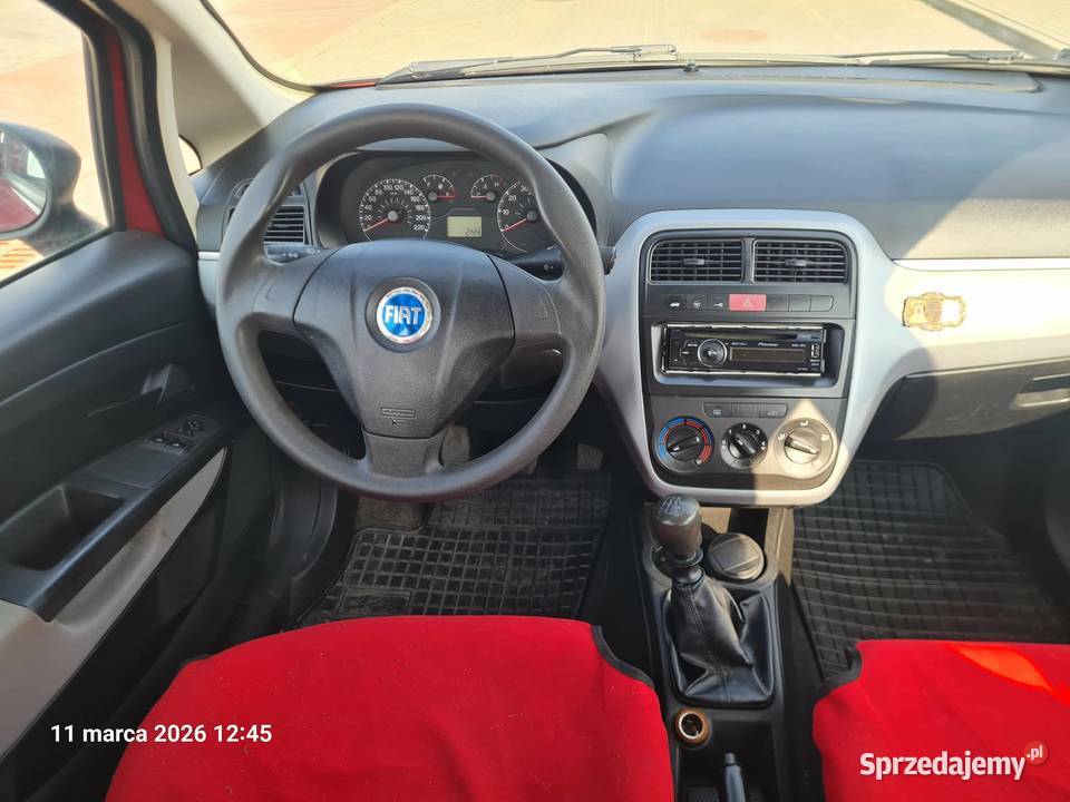 PUNTO ładne długie opłaty 2007r Grajewo