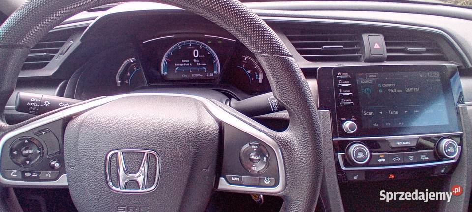 Honda Civic X model 2019 przebieg 22 Rok produkcji 2018 Olsztyn