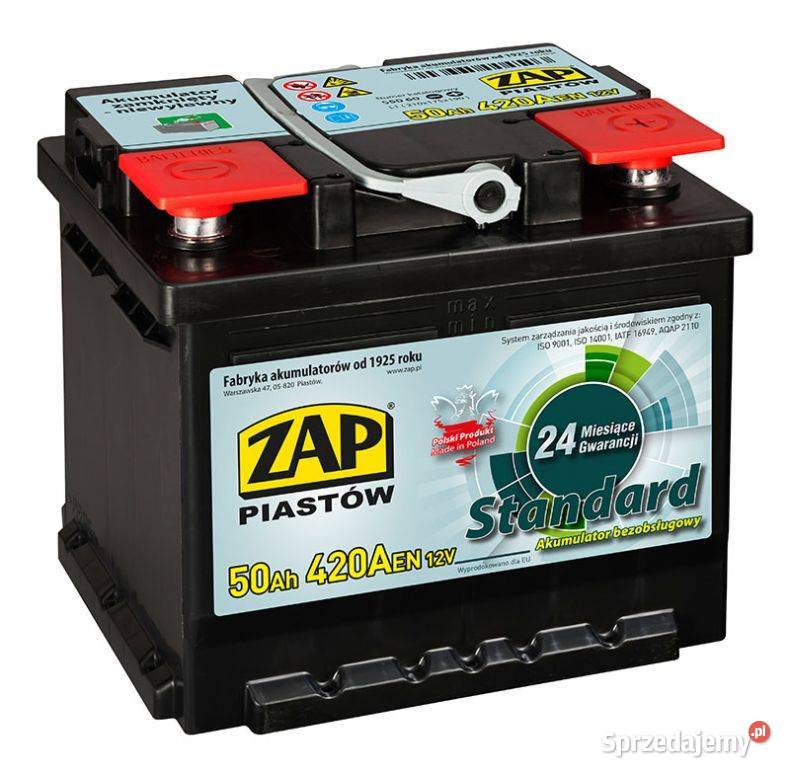 Akumulatory ZAP 40100Ah Standard Vecter Plus Toruń sprzedam