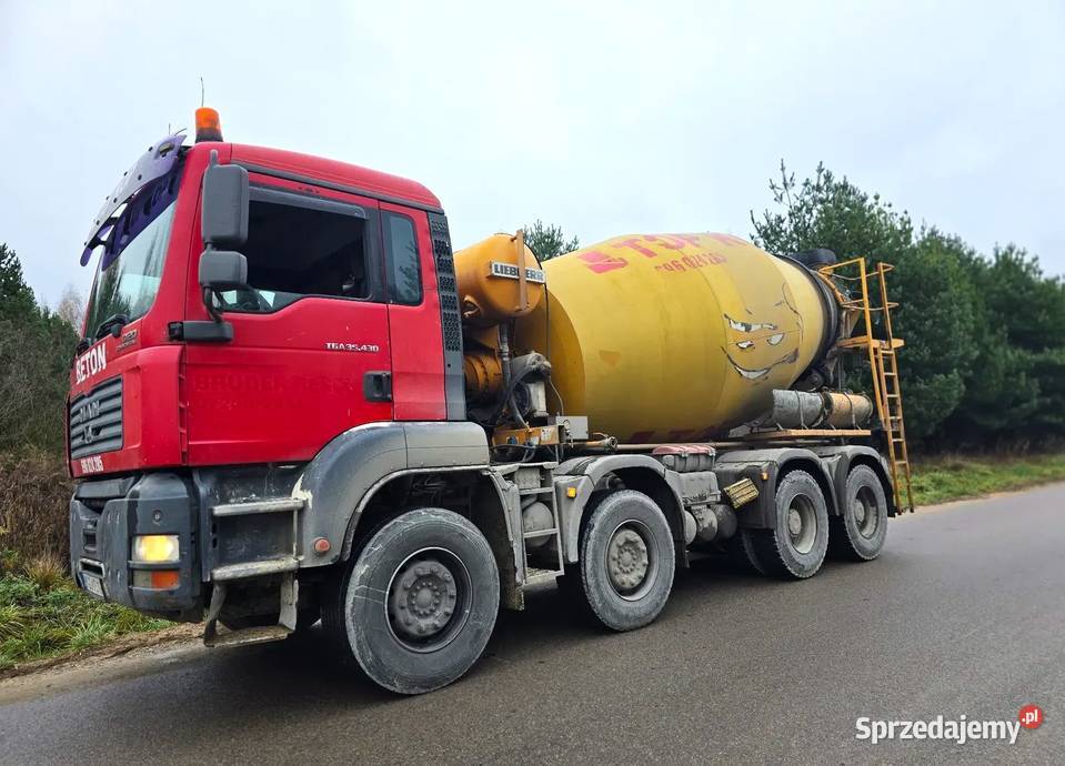 MAN TGA 35430 Zmienna zabudowa Betoniarka Gołdap