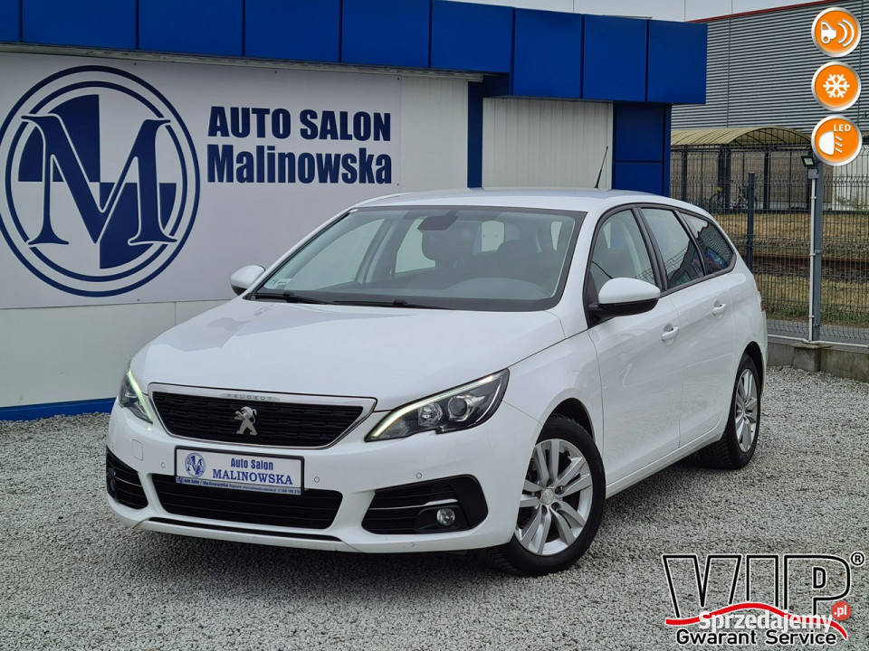Peugeot 308 FVAT 23 Salon Klimatronik 2xPDC kurtyny powietrzne Wągrowiec