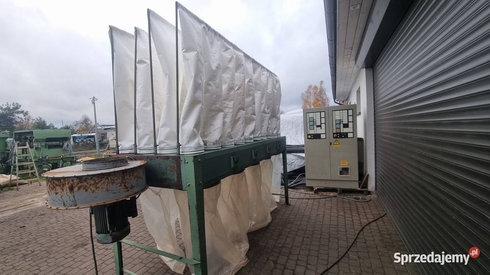 Odciąg wiórów trocin 75 kW Karsin