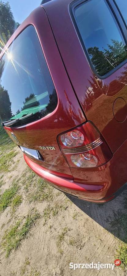 Volkswagen Touran 20tdi bmm navi alu świetny wielkopolskie Wieleń