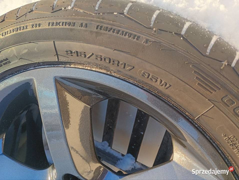 Koła z oponami 5x110 17 Mszana Dolna sprzedam