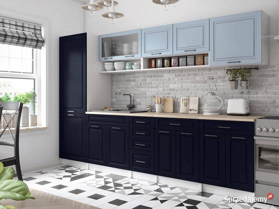 Kuchnia BIRGID 30 m DENIM MAT Komplety mebli