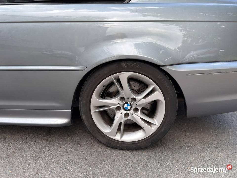 BMW E46 Coupe 330CD Silbergrau Metalic 250 sprowadzony Seria 3 Brzeziny sprzedam