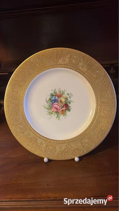 Patera ATLAS Made in USA Złoto inkrustowane pomorskie Gdańsk