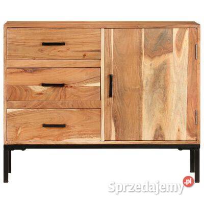 vidaXL Komoda 88x30x73 lite drewno