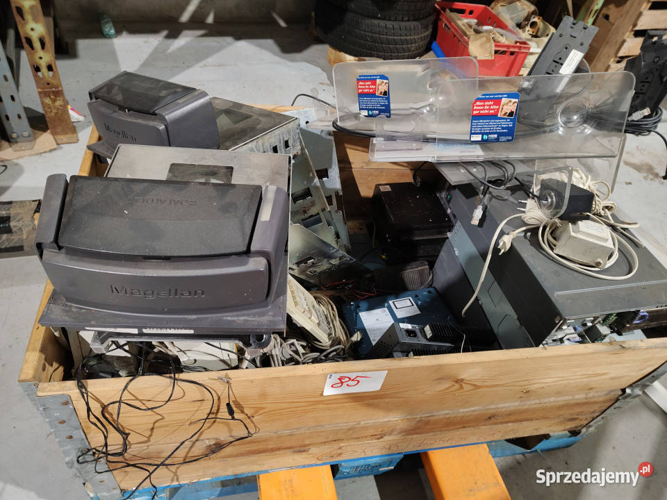 Zestaw skanerów wag systemów kasowych komputerów Elektronika małopolskie