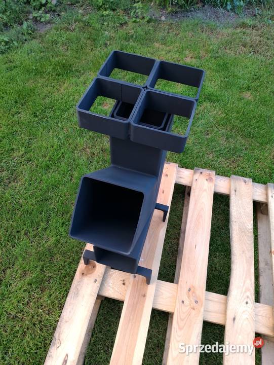 DUZY SOLIDNY piecyk rakietowy 140x140 koza Kłobuck