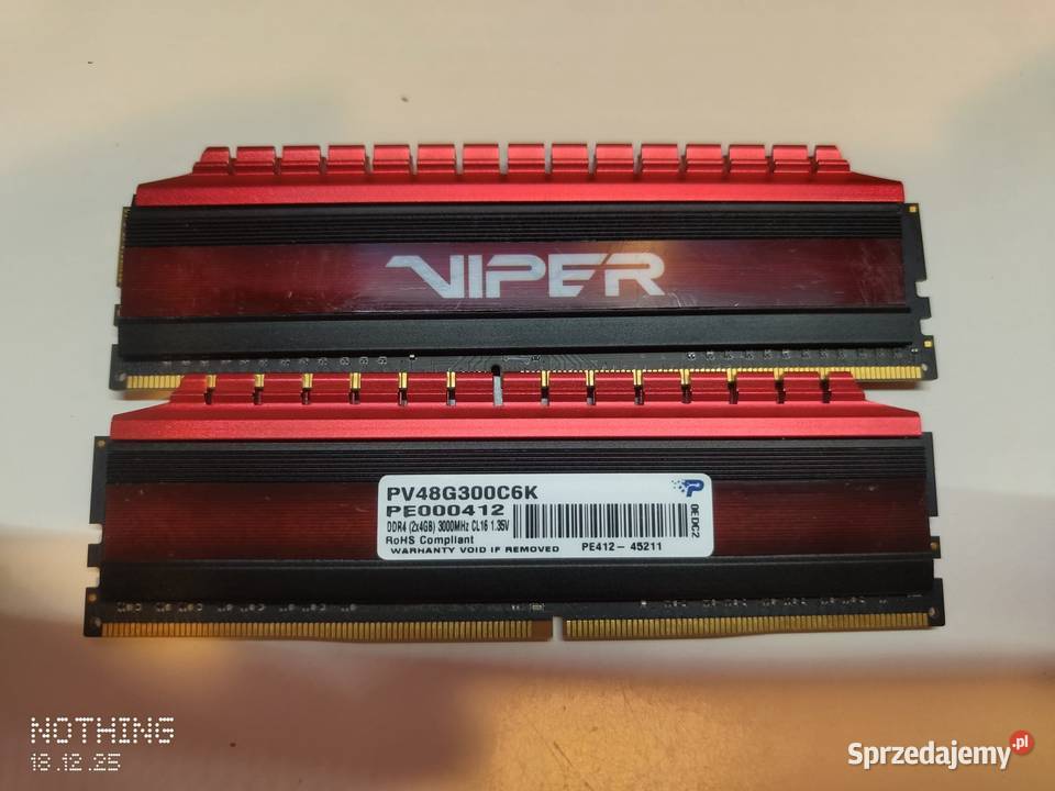 RAM VIPER 4GB3000 DDR4 Swarzędz